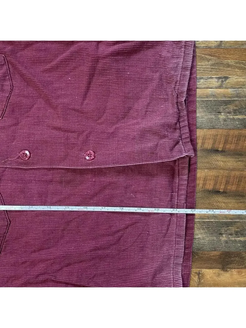 Vintage 50s Paddle And Saddle By Rice Stix Burgundy Flannel Boys Size 14 XL